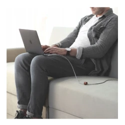 Native Union Pro przewód z zapięciem oplot kabel USB-C / USB-C 2.4m 240W