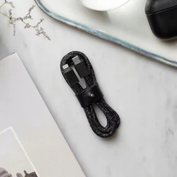 Native Union przewód w oplocie z zapięciem kabel USB-C - Lightning 1,2m cosmos