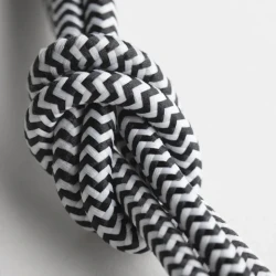 Native Union Anchor 240W mocny przewód kabel w oplocie USB-C - USB-C 3m (zebra)