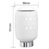 TUYA ZTRV-ZX-TV05, Inteligentna głowica termostatyczna Moes ZTRV-ZX-TV05 Zigbee Tuya
