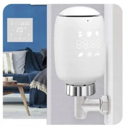 TUYA ZTRV-ZX-TV05, Inteligentna głowica termostatyczna Moes ZTRV-ZX-TV05 Zigbee Tuya