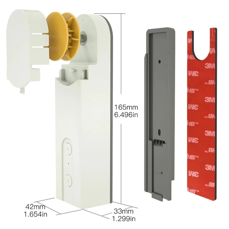 TUYA ZC-LS-EU-EN, Silnik do rolet Smart Moes TUYA ZC-LS-EU-EN Tuya