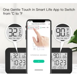 TUYA WR-TY-THR, Inteligentny pilot na podczerwień z czujnikiem temperatury i wilgotności Moes WR-TY-THR Tuya