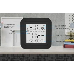 TUYA WR-TY-THR, Inteligentny pilot na podczerwień z czujnikiem temperatury i wilgotności Moes WR-TY-THR Tuya