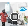 TUYA WR-TY-THR, Inteligentny pilot na podczerwień z czujnikiem temperatury i wilgotności Moes WR-TY-THR Tuya
