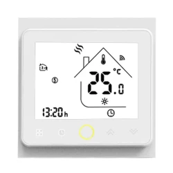 TUYA WHT-002-GCLW Wi-Fi, Termostat do piecy gazowych 5A white Wi-Fi Moes WHT-002-GCLW