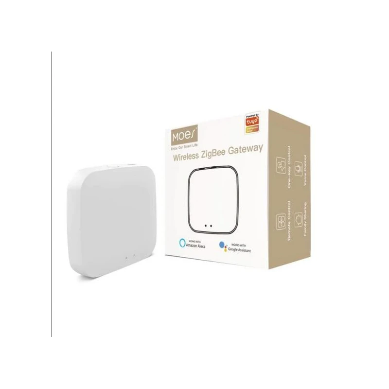 Tuya MHUB-W, Bramka Zigbee Wi-Fi Bluetooth Mesh Moes MHUB-W Tuya