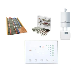 TUYA WRHT-8000-GC-BK-EN, Termostat Smart Wi-Fi + RF 5A Moes TUYA WRHT-8000-GC-BK-EN Tuya