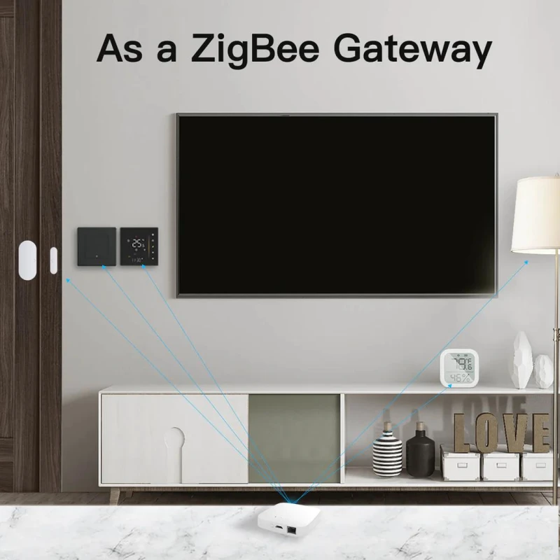 TUYA ZHUB-HK, Bramka Homekit MOES ZHUB-HK Tuya