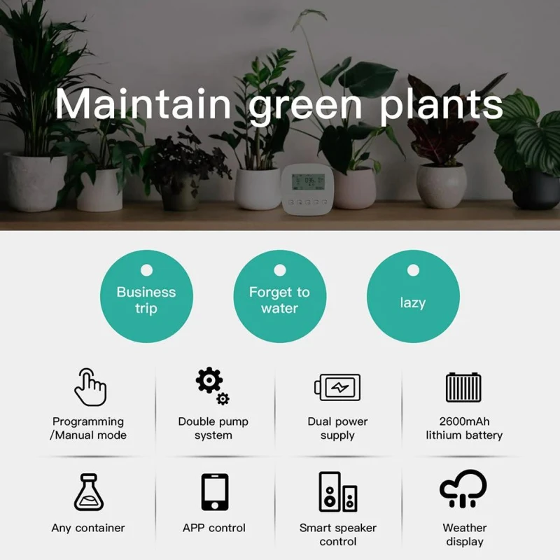 TUYA WWP-BY-908, Smart Timer do Pompy Wodnej WiFi Moes WWP-BY-908 Tuya