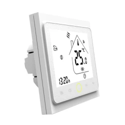 TUYA WHT-002-GBLW Wi-Fi, Termostat do ogrzewania podłogowego 16A biały Wi-Fi Moes WHT-002-GBLW Tuya