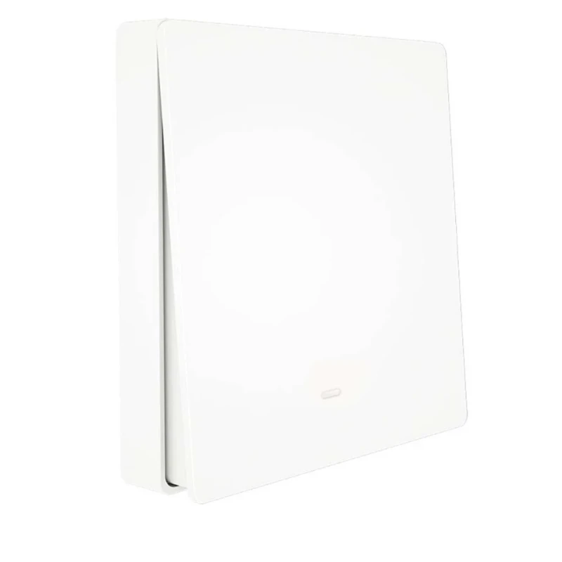 TUYA RT-D-ZEU1-W, Panel Przekaźnika Ściennego Moes RT-D-ZEU1-W 1Gang Biały RF Tuya