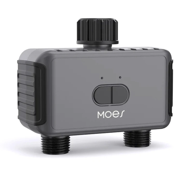 TUYA BWV-YC02-EU, Inteligentny Podwójny Zawór do Nawadniania Ogrodu Bluetooth Moes BWV-YC02-EU Tuya