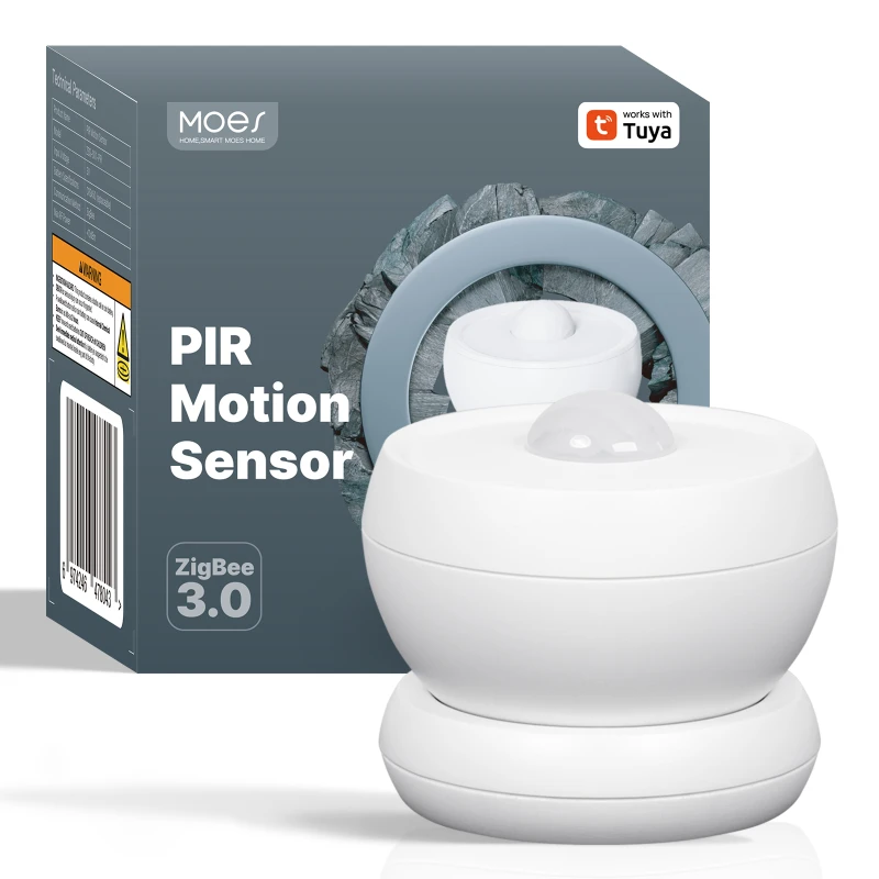 TUYA ZSS-S01-PIR-C, Czujnik ruchu PIR Zigbee Moes ZSS-S01-PIR-C
