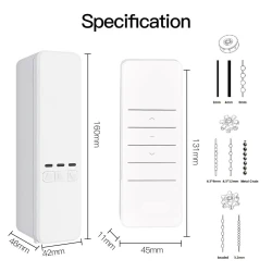 TUYA WC-YH-LS, Tuya Curtain Controller Retrofit Wi-Fi