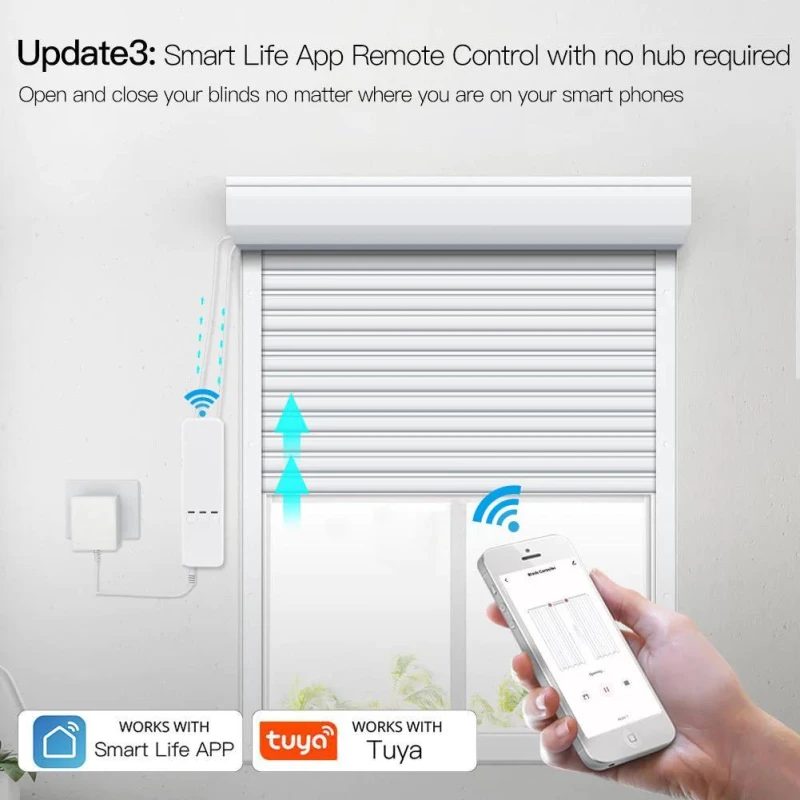 TUYA WC-YH-LS, Tuya Curtain Controller Retrofit Wi-Fi