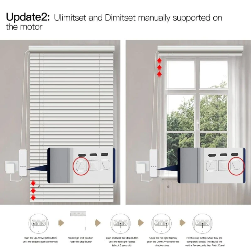 TUYA WC-YH-LS, Tuya Curtain Controller Retrofit Wi-Fi
