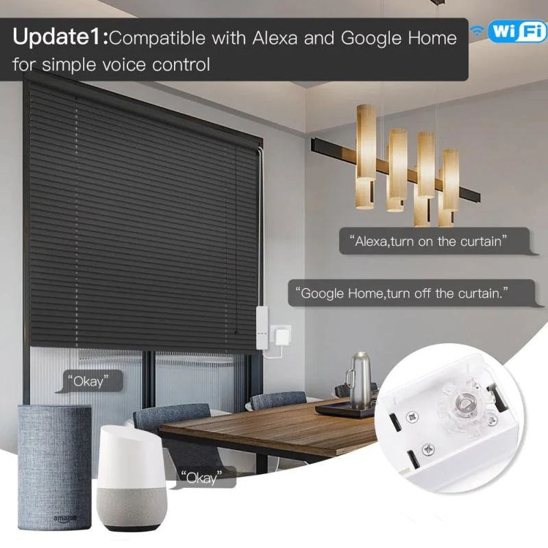 TUYA WC-YH-LS, Tuya Curtain Controller Retrofit Wi-Fi