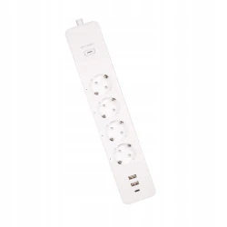 TUYA WPS-X-EU16M-2U1C-EN, Listwa zasilająca EU Wi-Fi Moes WPS-X-EU16M-2U1C-EN Tuya