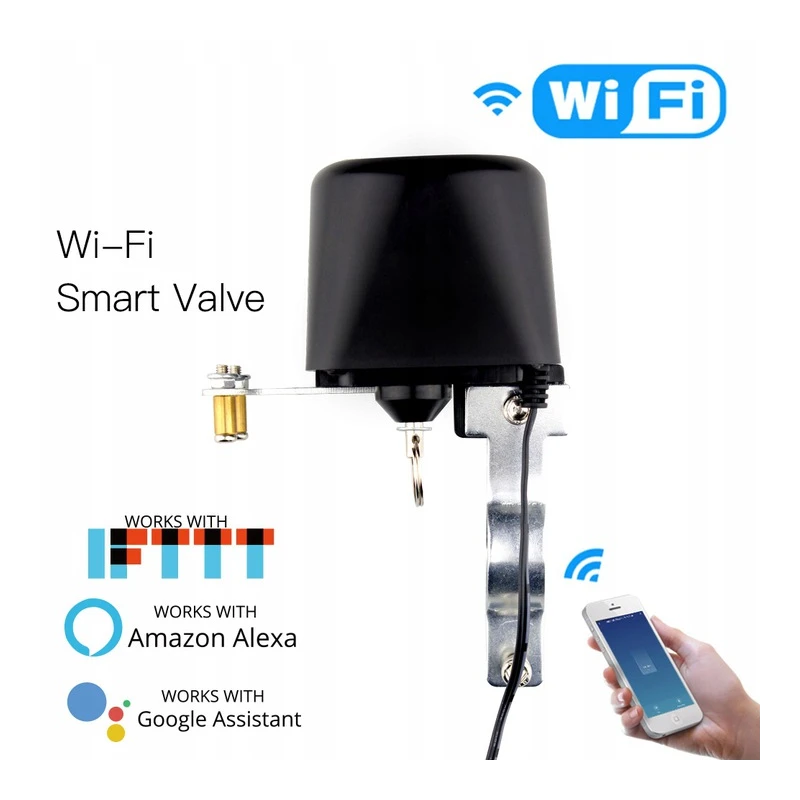 TUYA WV-LZ-BK, Inteligentny zawór Wi-Fi Moes TUYA WV-LZ-BK Tuya