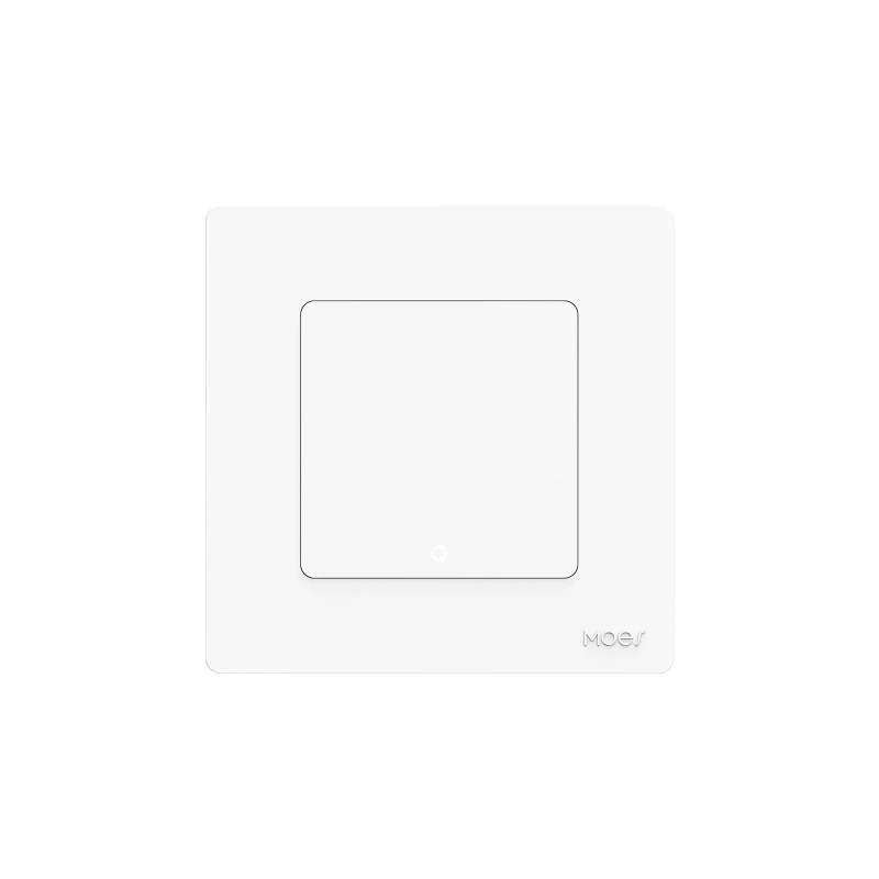 TUYA ZS-SR-EU1-WH-MS, Przełącznik Star Ring Zigbee 1-Gang Biały Moes ZS-SR-EU1-WH-MS Tuya