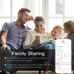 TUYA WCB-SC-1P16M, Wyłącznik nadprądowy 1P 16A Wi-Fi Moes TUYA WCB-SC-1P16M Tuya