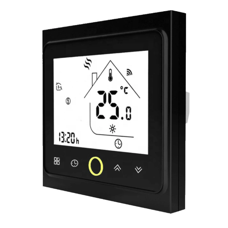 TUYA BHT-002-GCLW Wi-Fi, Termostat do ogrzewania Gazowego 5A biały Wi-Fi Moes BHT-002-GCLW Tuya