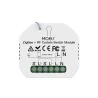 TUYA MS-108ZR, Sterownik dopuszkowy rolet Zigbee + RF Moes MS-108ZR Tuya