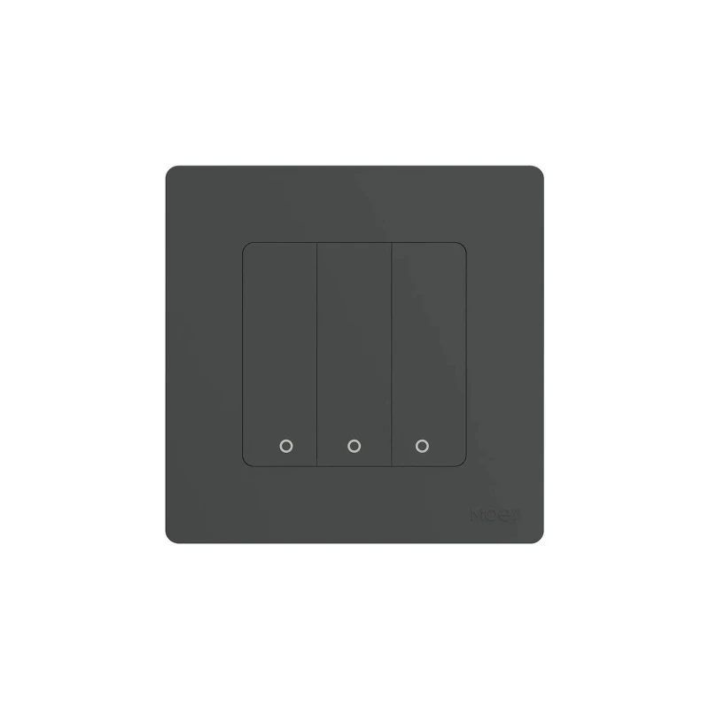 TUYA SR-ZT3-G, Pilot Zigbee 3-Kanałowy Szary Moes SR-ZT3-G Tuya