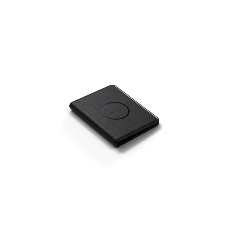 Satechi etui na paszport ze skóry wegańskiej z lokalizatorem Apple Find My (black)