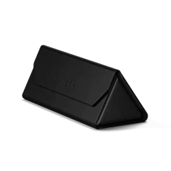Satechi FindAll Glasses Case - etui na okulary ze skóry wegańskiej z lokalizatorem kompatybilne z Apple Find My (black)