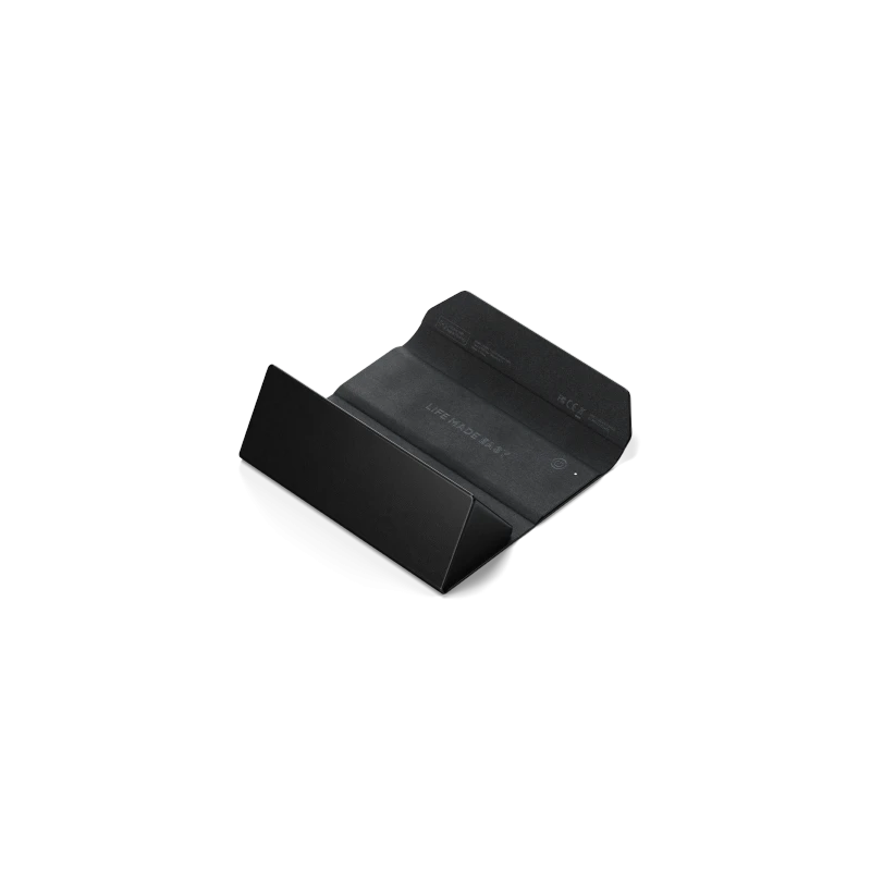 Satechi FindAll Glasses Case - etui na okulary ze skóry wegańskiej z lokalizatorem kompatybilne z Apple Find My (black)