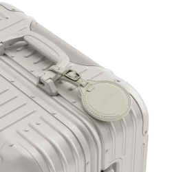 Satechi FindAll Luggage Tag - zawieszka do bagażu ze skóry wegańskiej z lokalizatorem kompatybilna z Apple Find My (sand)