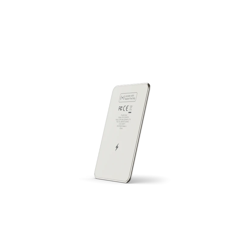 Satechi FindAll Wallet Card - karta lokalizująca portfel kompatybilna z Apple Find My (sand)