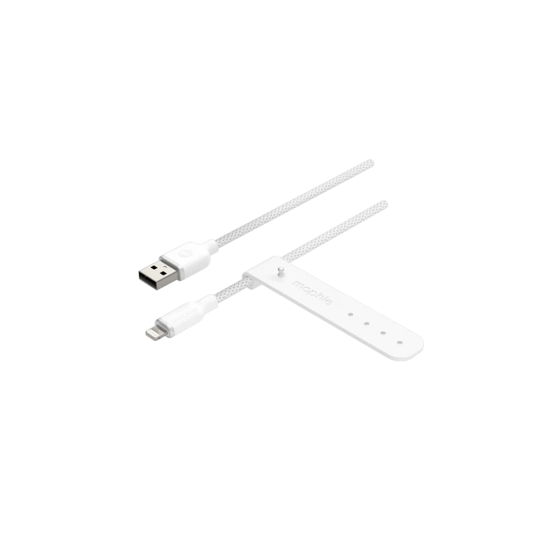 Mophie Charge Stream - kabel USB-A - lightning 2m (white)