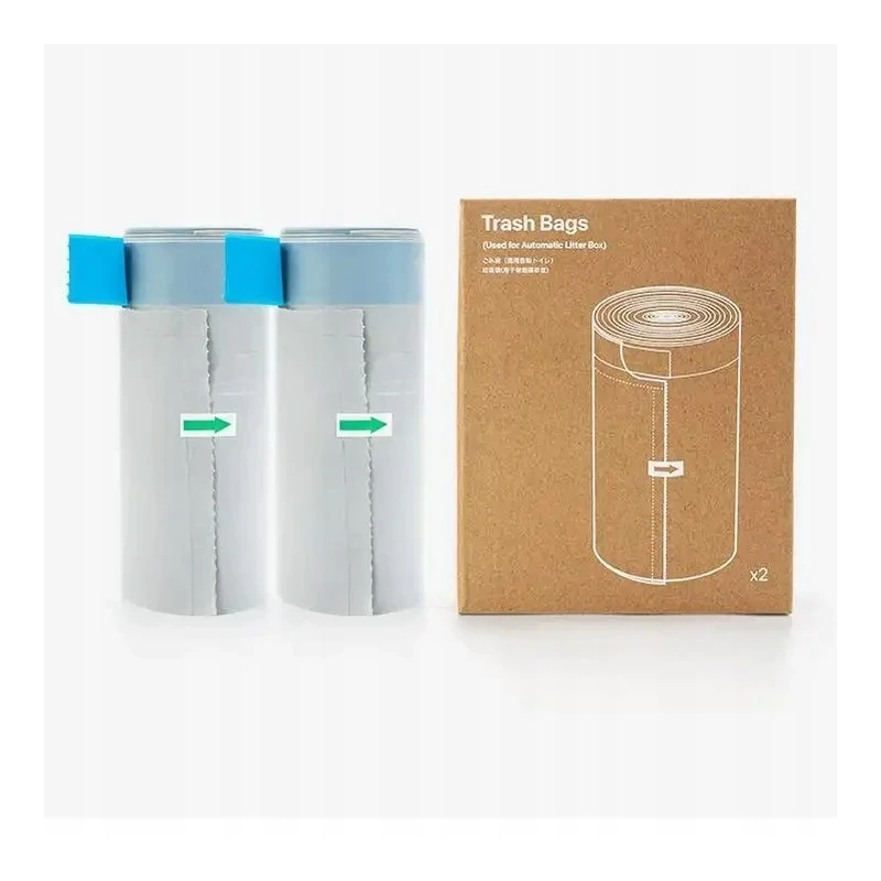 Neakasa M1 Waste Bags worki na odpady do kuwety 30 sztuk w 2 rolkach Trwałe