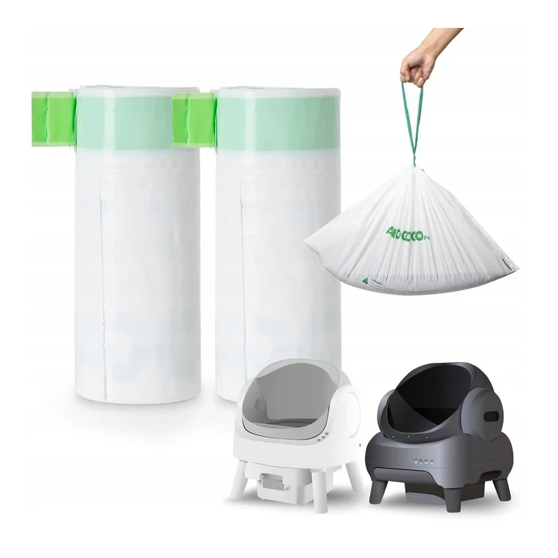 Neakasa M1 Waste Bags worki na odpady do kuwety 30 sztuk w 2 rolkach Trwałe