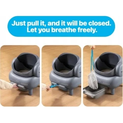 Neakasa M1 Waste Bags worki na odpady do kuwety 30 sztuk w 2 rolkach Trwałe