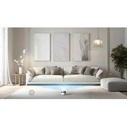 EnaBot EBO AIR 2 domowy, mobilny robot monitorujący kamera rozrywka audio (różowy)