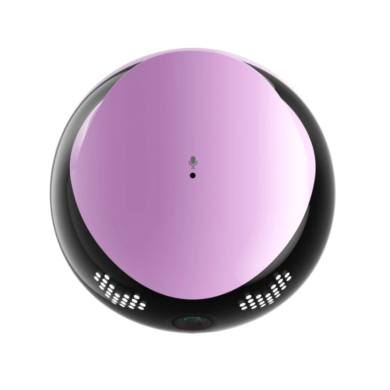 EnaBot EBO AIR 2 domowy, mobilny robot monitorujący kamera rozrywka audio (różowy)