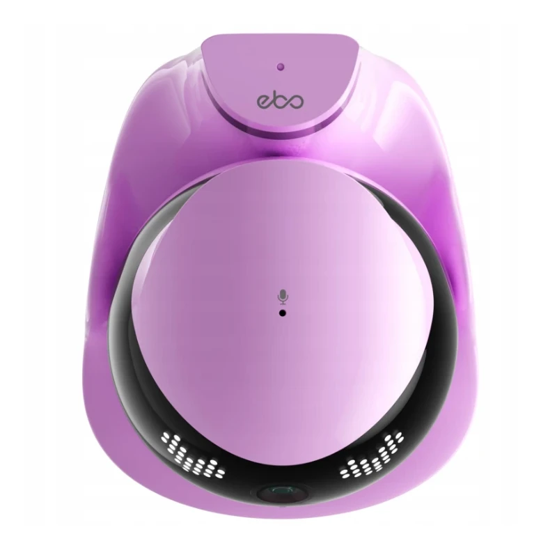 EnaBot EBO AIR 2 domowy, mobilny robot monitorujący kamera rozrywka audio (różowy)