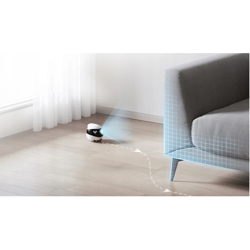 EnaBot EBO AIR 2 domowy, mobilny robot monitorujący kamera rozrywka audio (różowy)