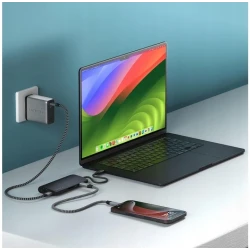 Satechi Multiport aluminioway Adapter 8K USB-C, HDMI, SD UHS-II, Ethernet