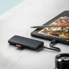 Satechi Multiport aluminioway Adapter 8K USB-C, HDMI, SD UHS-II, Ethernet