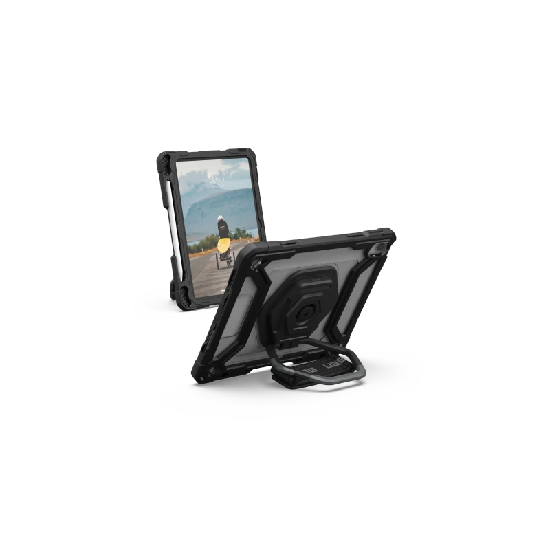 UAG Plasma HS Kickstand - obudowa ochronna z uchwytem do Apple Pencil, uchwytem na dłoń oraz podstawką do iPad 10.9" 10 generacj