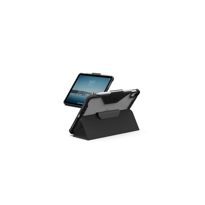 UAG Plyo LT - obudowa ochronna z uchwytem do Apple Pencil do iPad 10.9" 10 generacja / 11" (A16), wersja bulk (black-ice)