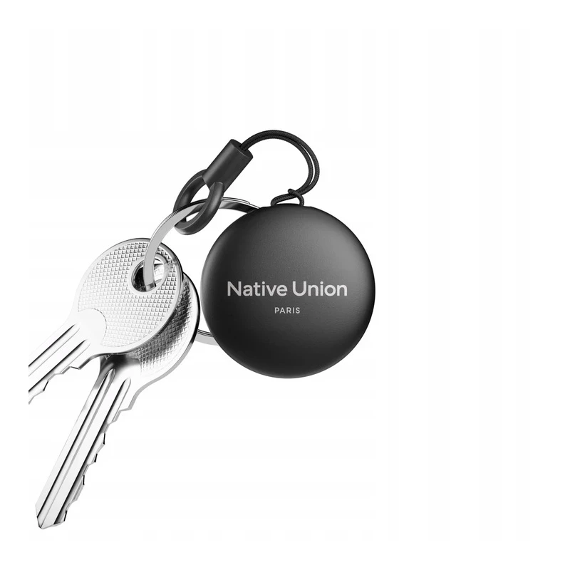 Native Union Findit Tag lokalizator kompatybilny z Apple Find My AirTag (black)