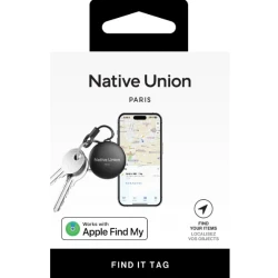 Native Union Findit Tag lokalizator kompatybilny z Apple Find My AirTag (black)