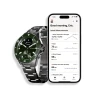 Zegarek Withings Nova smartwatch z szafirowym szkłem pomiarem tętna SPO2 EKG - zielony