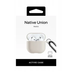 Native Union Active Case solidne silikonowe etui ochronne premium AirPods 4 (sandstone)